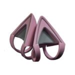 Razer Kitty Ears for Kraken Headsets: Compatible with Kraken 2019, Kraken TE Headsets, Adjustable Straps, Water Resistant Construction - Quartz Pink