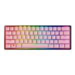 Razer PBT Keycap + Coiled Cable Upgrade Set Fits Most Mechanical & Optical Gaming Keyboards - Quartz Pink - Image 2