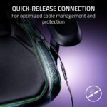Razer Freyja HD Haptic Gaming Cushion Wireless/Bluetooth Easy Access Control Panel, Quick-Release Connection - Black - Image 2