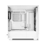 Sharkoon Rebal C50 Mid Tower Tempered Glass Side Panel Case With 4 RGB Fan - White - Image 2
