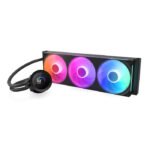 NZXT Kraken Plus 360mm Liquid Cooler With 1.54" LCD Display - Black - Image 3