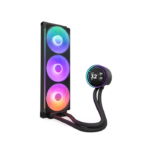 NZXT Kraken Elite 360 RGB With IPS LCD & RGB Core Single-Frame Fan 360MM AIO Liquid Cooler - Black - Image 3