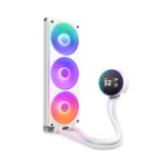 NZXT Kraken Elite 360 RGB With IPS LCD & RGB Core Single-Frame Fan 360MM AIO Liquid Cooler - White - Image 3