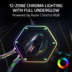 Razer Basilisk V3 Pro 35K Phantom White - Customisable Wireless Ergonomic RGB Gaming Mouse - 35K DPI Optical Sensor - 4-Way Scroll Wheel - HyperSpeed & Bluetooth - PC/Mac | RZ01-05240400-R3G1 - Image 2