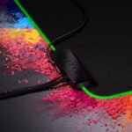 Razer Goliathus Chroma Gaming Mousepad: Customizable Chroma RGB Lighting, Soft Cloth Material, Balanced Control & Speed, Non-Slip Rubber Base - Black - Image 2