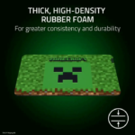 Razer Gigantus V2 Cloth Gaming Mouse Pad (Medium): Thick, High-Density Foam, Non-Slip Base - Minecraft Edition - Image 2