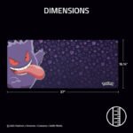 Razer - Gigantus V2 Cloth Gaming Mouse Pad (XXL) - PokÃ©mon Gengar Edition - Image 2
