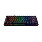 Razer Huntsman Mini 60% Compact Gaming Keyboard: Purple Switch, Clicky Optical-Mechanical Switches, Doubleshot PBT Keycaps, Detachable USB-C Cable, US Layout - Black - Image 3