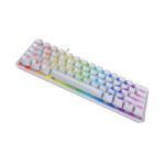 Razer Huntsman Mini Clicky Optical Switches (Purple), 60% Gaming Keyboard, Chroma Rgb Lighting, Pbt Keycaps, Onboard Memory - Mercury White - Image 3