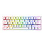 Razer Huntsman Mini Mercury Edition 60% Gaming Keyboard Linear Optical Red Switches & PBT Keycaps