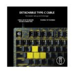 Razer Huntsman V2 TKL Gaming Keyboard: Fast Linear Optical Switches Gen2, Sound Dampeners, 8000Hz Polling Rate, Detachable Type-C Cable, UV-Coated Keycaps, Wrist Rest - ESL Edition - Image 3