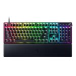 Razer Huntsman V3 Pro TKL 8KHz Esports Gaming Keyboard: Analog Optical Switches Gen 2-8000 Hz Polling Snap Tap - Rapid Trigger - Adjustable Actuation - Media Controls - PBT Keycaps - Black | RZ03-05530100-R3M1