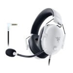 Razer BlackShark V2 X Wired Console Esports HeadSet, Advanced Passive Noise Cancellation, 3.5mm Analog Connection - White