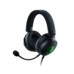 Razer Kraken V3 HyperSense Wired USB Gaming Headset: Haptic Technology, THX Spatial Audio, Detachable HyperClear Cardioid, Passive noise cancellation, For PC, PlayStation, Nintendo Switch - Black