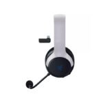 Razer Kaira HyperSpeed Wireless Gaming Headset for PlayStation: 50mm Drivers, HyperClear Cardioid Mic, Memory Foam Cushions, Bluetooth, 30 Hr Battery for PS5, PS4, PC, Mobile - White & Black - Image 3
