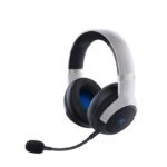 Razer Kaira Pro Dual Wireless Gaming Headset for PlayStation: HyperSense, Triforce 50mm Drivers, Detachable Mic, 2.4GHz and Bluetooth w/SmartSwitch, RGB Chroma, for PS5, PC, Mobile, PS4 - White & Black - Image 3