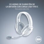 Razer Barracuda X Wireless Gaming & Mobile Headset (PC, PlayStation, Switch 2, Android, iOS), 2.4GHz Wireless + Bluetooth, Lightweight, 40mm Drivers, Detachable Mic, 50 Hr Battery, Mercury White | RZ04-04430200-R3U1 - Image 2
