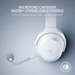 Razer Barracuda X Wireless Gaming & Mobile Headset (PC, PlayStation, Switch 2, Android, iOS), 2.4GHz Wireless + Bluetooth, Lightweight, 40mm Drivers, Detachable Mic, 50 Hr Battery, Mercury White | RZ04-04430200-R3U1 - Image 3