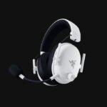Razer BlackShark V3 Wireless Gaming Headset for PC, 50mm Drivers, Super Wideband Mic, 2.4 GHz, Bluetooth, USB - Works with Mac, PS5, Smartphone, 70 Hr Battery - White | RZ04-05410400-R3M1 - Image 3