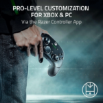 Razer Wolverine V3 Pro Wireless Esports Controller Mecha-Tactile Action Buttons & 8-Way Floating D-Pad For Xbox & PC - Black - Image 2