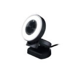 Razer Kiyo Streaming Webcam: 1080p 30 FPS / 720p 60 FPS, Ring Light w/Adjustable Brightness, Built-in Microphone, Advanced Autofocus - Black