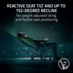 Razer Iskur V2 Gaming Chair Adaptive Lumbar Support,Fully Adjustable lumbar Curve,High Density Foam Cushions,4D Armrests - Dark Grey - Image 2