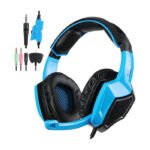 Sades SA-920 Gaming Headset Noise-Cancelling, Soft Earpads, Stero Campatible, 120 Degree Adjustable Microphone - Image 2