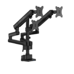 Sades Hydra Triple Monitor Arm Screen Rotation Vesa Compatible USB-A & USB-C - Black (Fit Screen Size 17" - 27") - Image 2