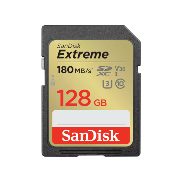 SanDisk Extreme SD UHS-I 128GB Memory Card