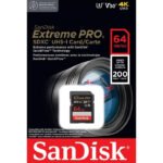 SanDisk Extreme Pro SDXC UHS-I Memory Card 64GB Read Speed up to 200 MB/s - Image 2