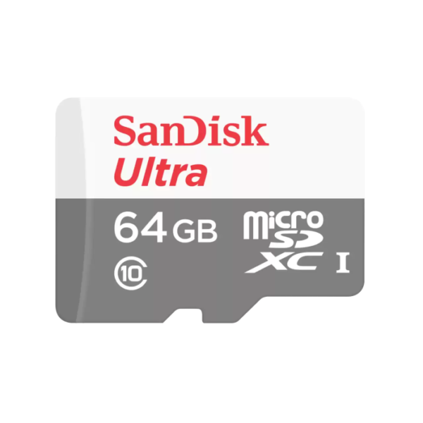 SanDisk Utra Micro SDXC UHS-I Memory Card 64GB Read Speed up to 100 MB/s