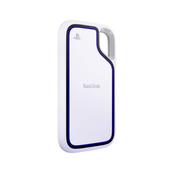 SanDisk 1TB Extreme Portable SSD Upto 1000MB/s For Playstaion 5 & PC - White