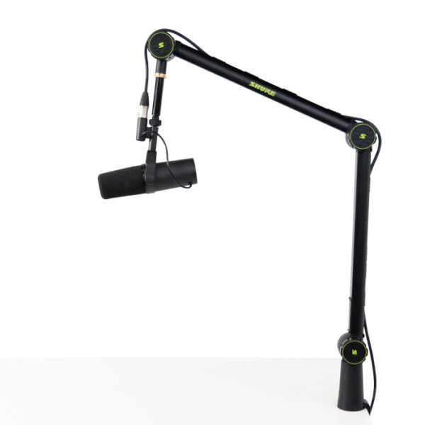 Shure Podcast Boom Articulating Microphone Stand with Cable Management Channel