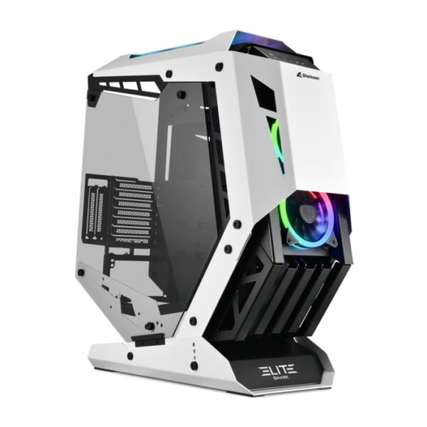 Sharkoon Elite Shark CA700 ATX PC Case Black/White