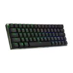 Cooler Master SK622 Wireless/Bluetooth 60% RGB Mechanical Keyboard With Low Profile Clicky Blue Switch - Black - Image 3