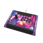HORI Fighting Stick Alpha Street Fighter 6 Edition, HAYABUSA Buttons & Joystick, Easy Customization & Maintenance, Officially Licensed by Sony & Capcom, For PS5 / PS4 / PC Compatible | SPF-033U