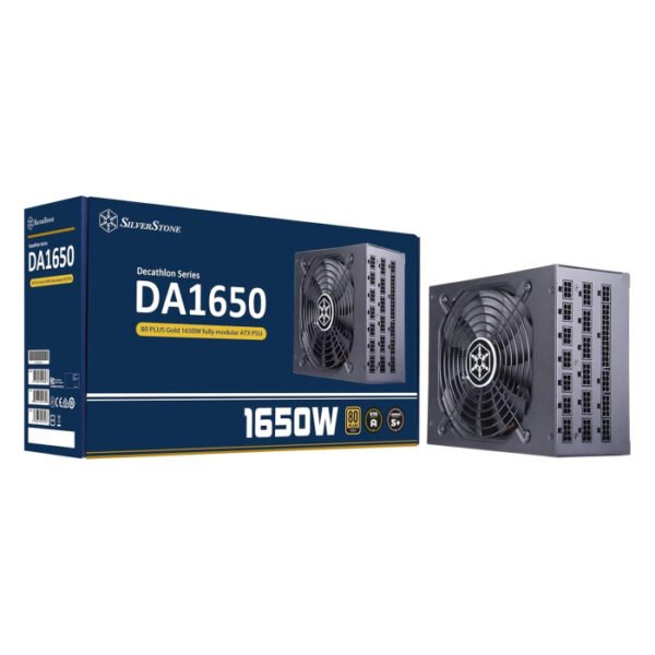Silver Stone Decathlon Series DA1650 80Plus Gold 1650W Fully Modular ATX Power Supply