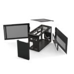 Silver Stone SUGO 17 Premium Cube-Shaped Micro-ATX Case - Black - Image 2