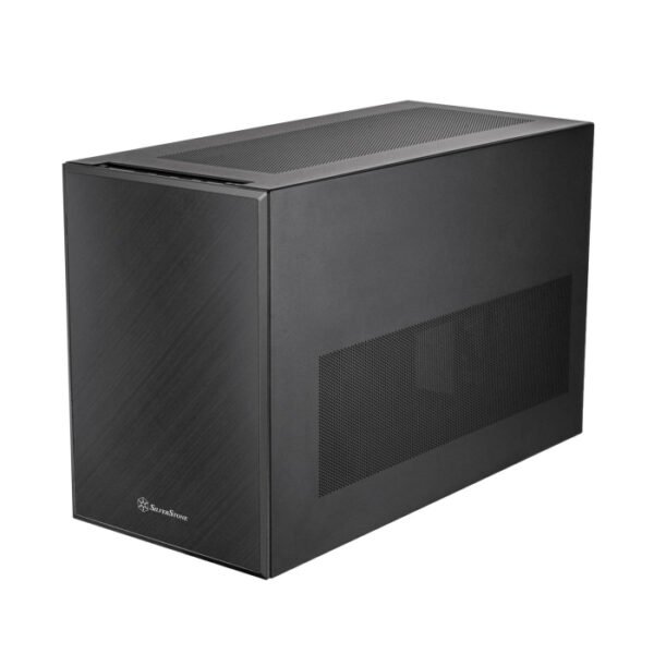 Silver Stone SUGO 17 Premium Cube-Shaped Micro-ATX Case - Black