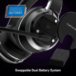 Turtle Beach Stealth™ Pro Multiplatform Gaming Headset, Dual Connectivity Wireless / Bluetooth, Active Noise Canceling, Swappable Dual 12+ Hour Battery, for Xbox X/S, PS5, PS4, PCs/Mac and Mobile Devices, Black | TBS-3365-02 - Image 3