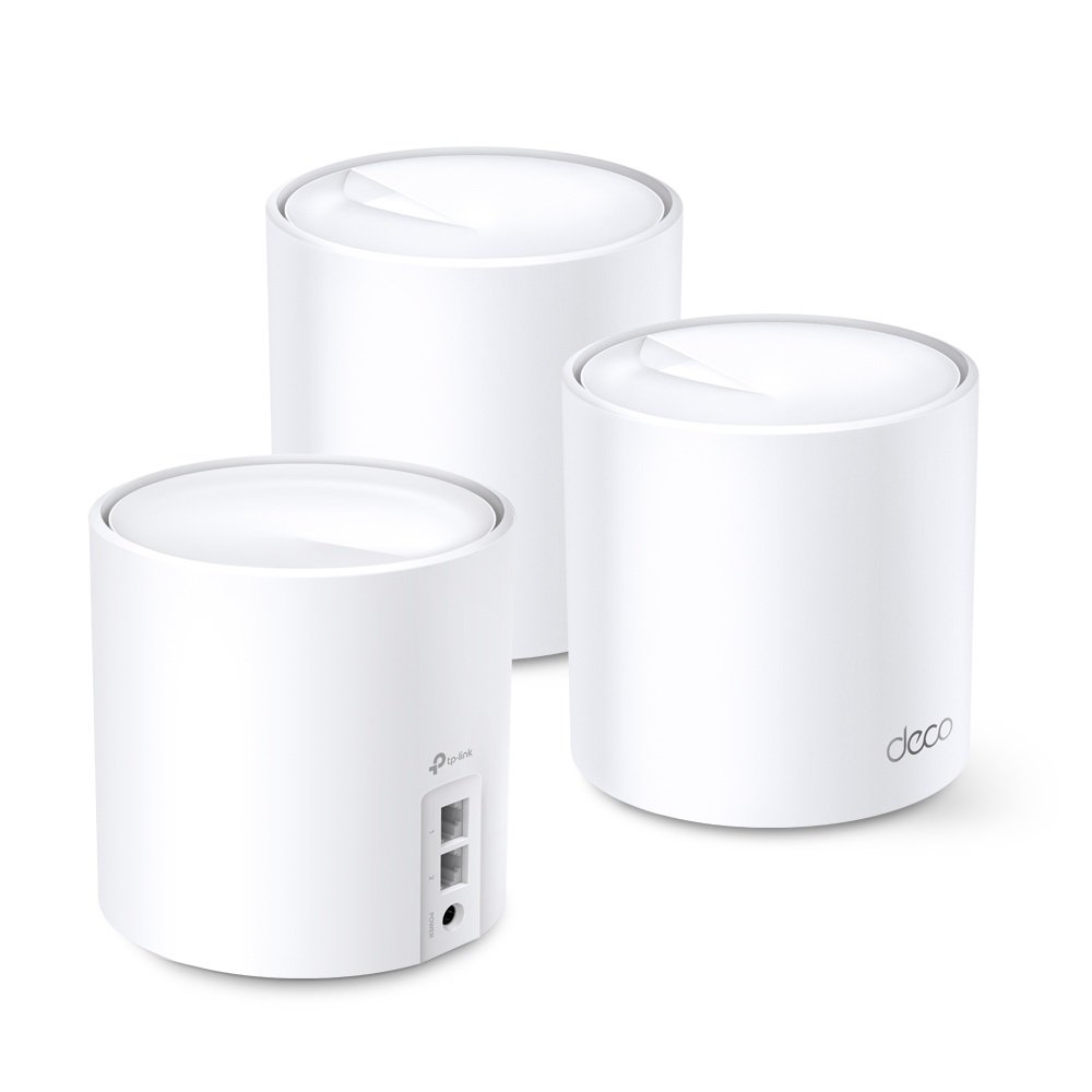 tp1-30 TP-Link Deco X60 AX5400 Whole Home Mesh Wi-Fi 6 System (Pack of 3) - Image 1