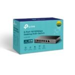 TP-Link TL-SF1006P 6-Port 10/100Mbps Desktop PoE Switch with 4-Port PoE+ - Image 3