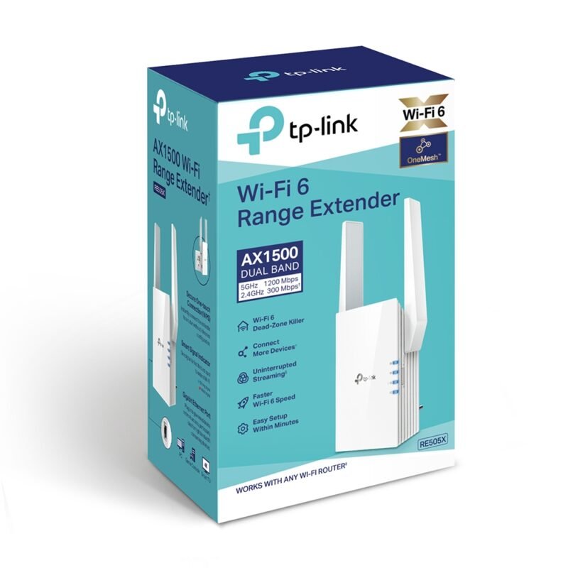 TP-Link RE505X AX1500 Wi-Fi 6 Range Extender - Image 4