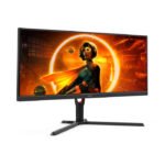 AOC U34G3XM/89 34-inch VA 2K WQHD 144Hz 1ms HDMI 2.0 Gaming Monitor - Black - Image 3