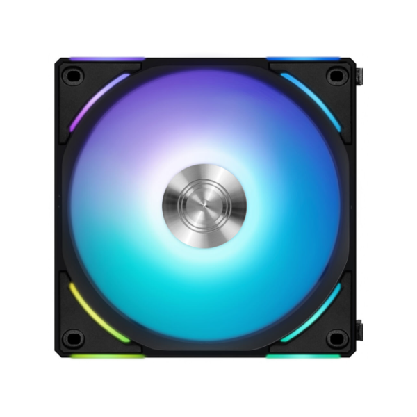 Lian Li UNI FAN AL120 V2 RGB 120mm Fan – Black (1-Pack)