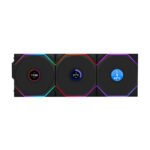 Lian Li Uni Fan Tl LCD 120,Triple Pack ARGB Fan With Controller- Black - Image 3