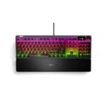 SteelSeries Apex Pro Mechanical Gaming Keyboard, OLED Smart Display, Omnipoint 2.0 Adjustable Hyper Magnetic Switches, Detachable Magnetic Wrist Rest, USB Passthrough, For PC/PS5 & Xbox - Image 3