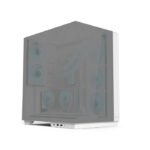 Acer V333 ATX Mid Tower Three Panel Front Top & Left Side Tempered Glass Case With 8 ARGB Fans - Silver