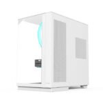 Acer V333 ATX Mid Tower Three Panel Front Top & Left Side Tempered Glass Case With 8 ARGB Fans - White - Image 2