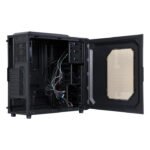 RaidMax Vortex V4 ATX Mid Tower Steel Plastic Gaming Case - Black - Image 2